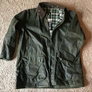 Barbour Border Waxed Jacket